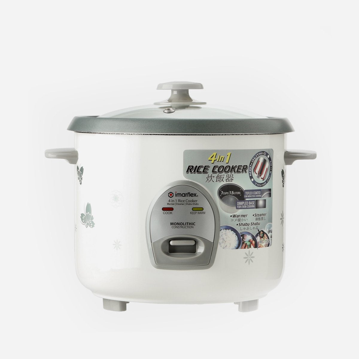 Imarflex 4-in-1 Rice Cooker