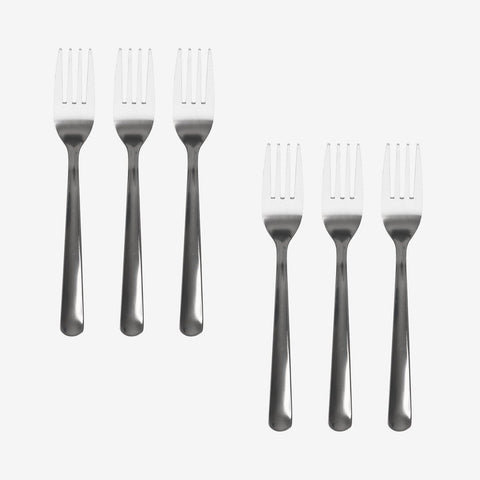 Homesilvers Set of 6 Forks  - 2mm