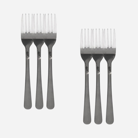 Homesilvers Set of 6 Forks  - 2mm