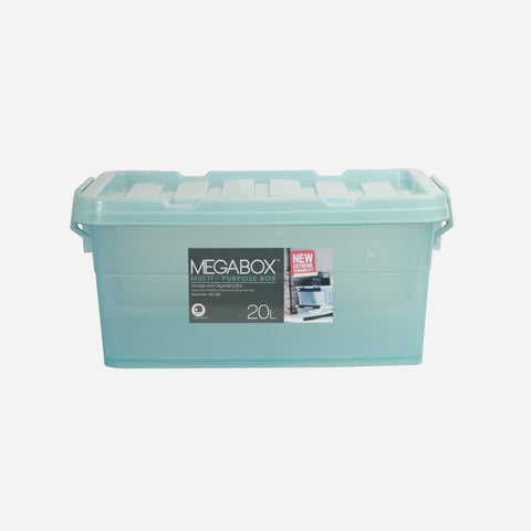 Megabox Storage Box Light Blue 20L