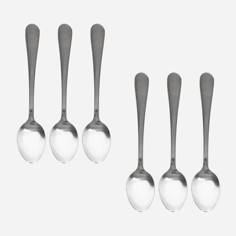 Homesilvers Set of 6 Teaspoon - 2mm