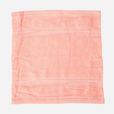 Bamboo Face Towel (Stone Rose) - 12 x 12 in