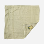 Bamboo Face Towel (Stone Green)-12 x 12 in