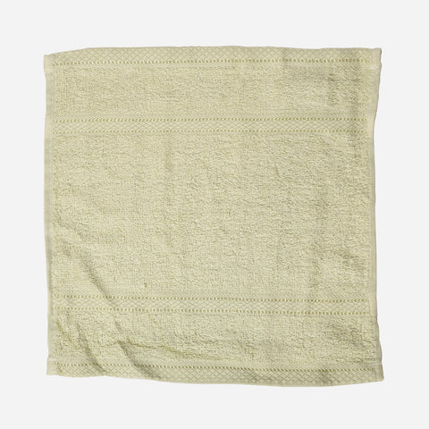 Bamboo Face Towel (Stone Green)-12 x 12 in