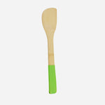 Eurochef Bamboo Angled Turner with Silicone Handle