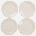 Solecasa Set of 4 Round Dinner Plate - 8 in
