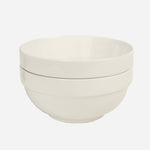 Solecasa Set of 2 Stackable Round Bowl - 6in