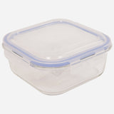 Masflex Square Glass Food Container with Lid (1200ml)