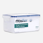 Masflex Airtight Food Container with Divider - 1200ml