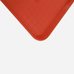 Klio Rectangular Serving Tray (Red) 13.5x10.5 in