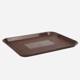 Klio Rectangular Serving Tray (Brown) 13.5x10.5 in