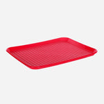 Klio Big Rectangular Serving Tray (Red) 18x14in