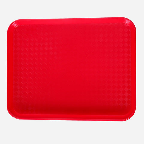 Klio Big Rectangular Serving Tray (Red) 18x14in