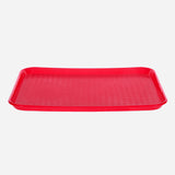 Klio Big Rectangular Serving Tray (Red) 18x14in