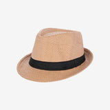 Tropiko Men's Classic Fedora Woven Hat