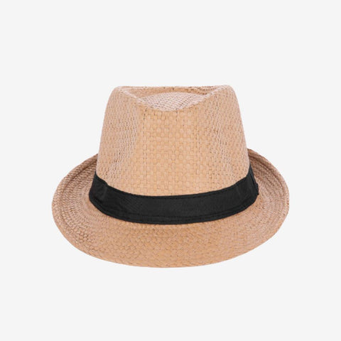 Tropiko Men's Classic Fedora Woven Hat