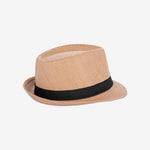 Tropiko Men's Classic Fedora Woven Hat