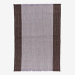 Tahanan by Kultura Handwoven Binacol Brown Center Placemat with Coaster and Napkin  Set of 6