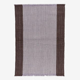 Tahanan by Kultura Handwoven Binacol Brown Center Placemat with Coaster and Napkin  Set of 6