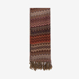 Tropiko Pashmina Shawl with Zigzag Print