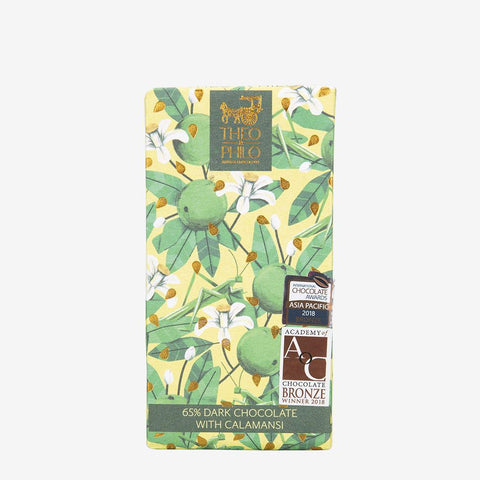 Theo and Philo 65% Dark Chocolate With Calamansi