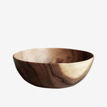 Tahanan by Kultura Bowl Sleek 3X8 Acacia