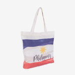 Kultura Independence 3 Stars & Sun Canvas Tote Bag