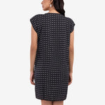 Tropiko House Dress With Diamond Print