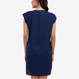 Tropiko House Dress With Diamond Print