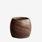 Tahanan by Kultura Tribo Acacia Canister with Ceramic Cover Medium