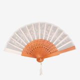 Tropiko Fan with Handloomed Jusi Fabric