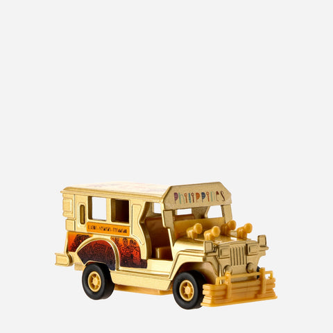 Kultura Model Jeepney 3" - Gold