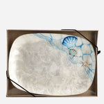 Tahanan by Kultura Capiz Rectangular Plate with Sea Shells Design