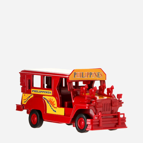 Kultura Model Jeepney 5" - Red