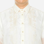 En Barong Filipino Cocoon Silk Long Sleeve Barong