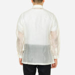 En Barong Filipino Cocoon Silk Long Sleeve Barong