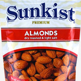 Sunkist Dry Roasted & Light Salt Almonds 140G