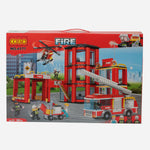 Cogo Fire 862 Pieces Building Blocks For Kids