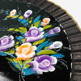 Tropiko Floral Handpainted Spanish Fan