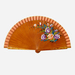 Tropiko Floral Handpainted Spanish Fan