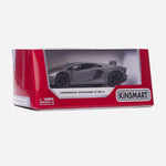 Kinsmart Lamborghini Aventador Lp700 4 Gray Die Cast Vehicle For Boys