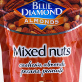 Blue Diamond Mixed Nuts Cashews, Almonds, Pecans, Peanuts 150G