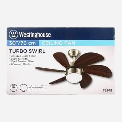 Westinghouse Turbo Swirl Ceiling Fan 30in.