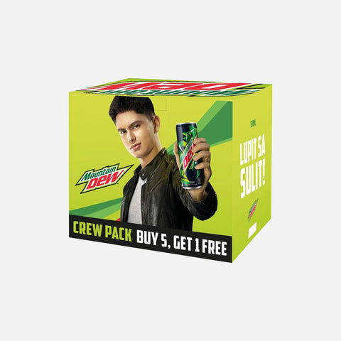 Mountain Dew 330ML 5+1 Promo Pack