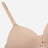 Gigi Amore 2in1 Wireless Bra in Beige