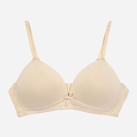 Gigi Amore 2in1 Wireless Bra in Beige