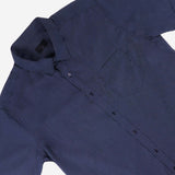 Maxwear Dress Shirt Navy Blue