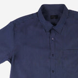 Maxwear Dress Shirt Navy Blue