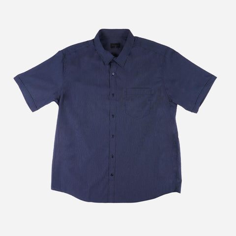 Maxwear Dress Shirt Navy Blue