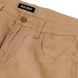 Baleno Skinny Twill Pants Khaki